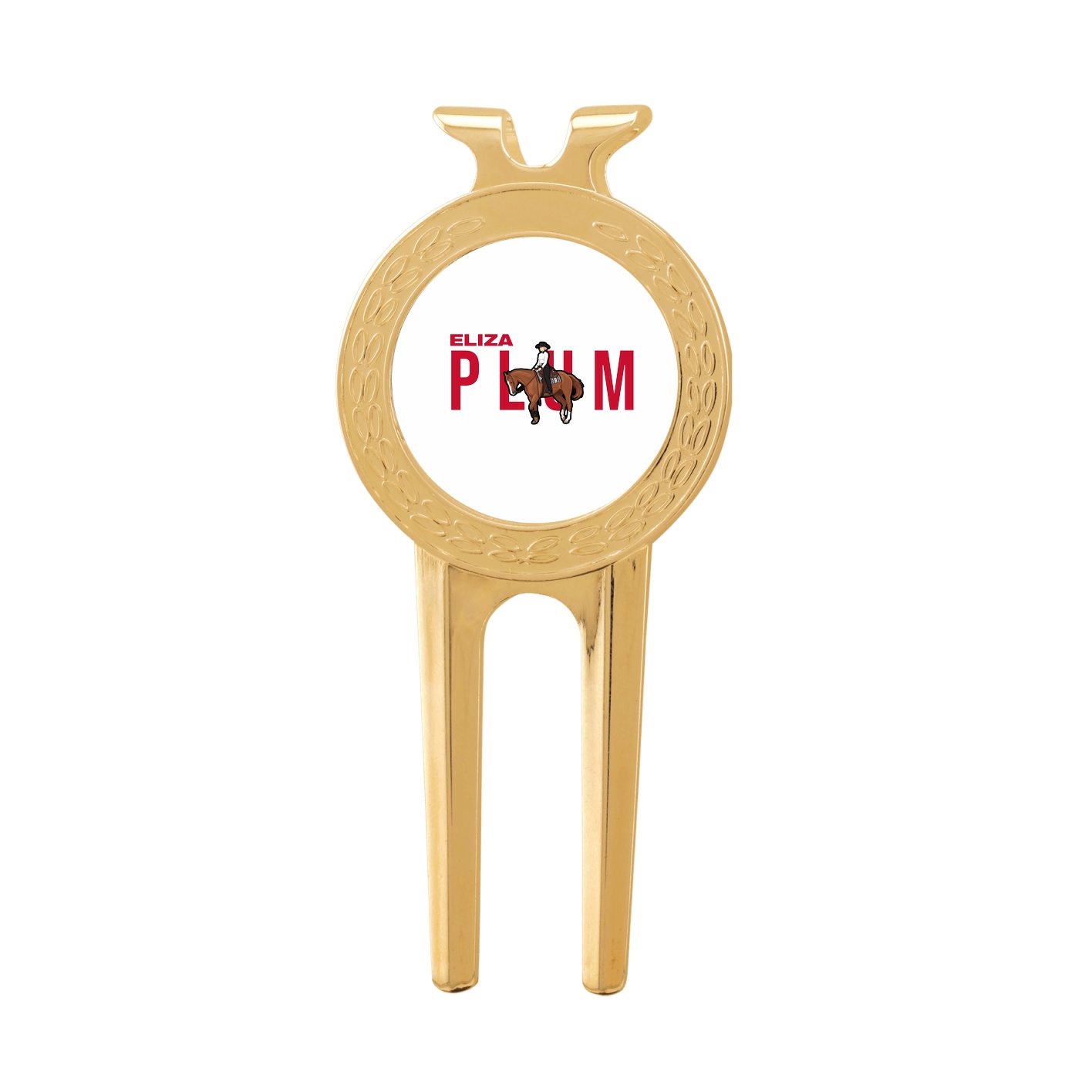 Divot Tool with Ball Marker — Player Name in Classic