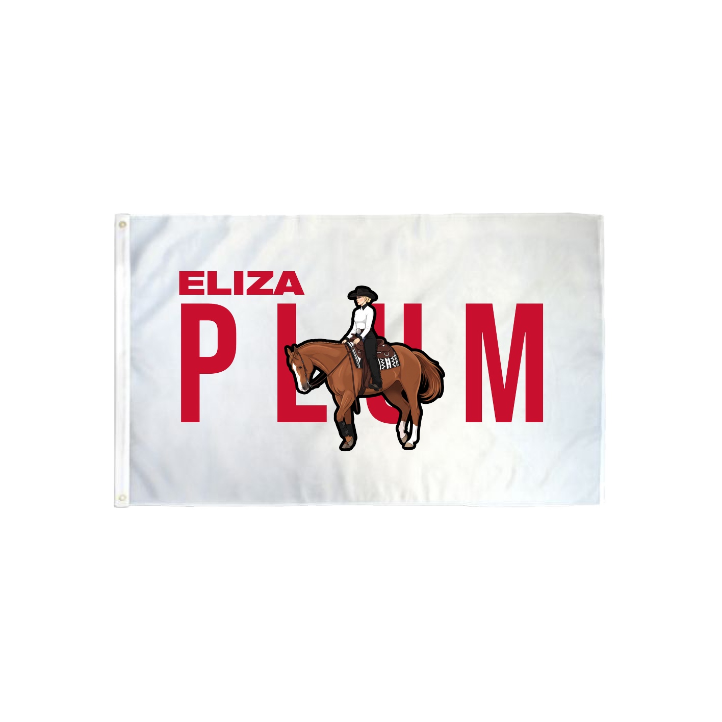 3x5 Flag — Player Name in Classic