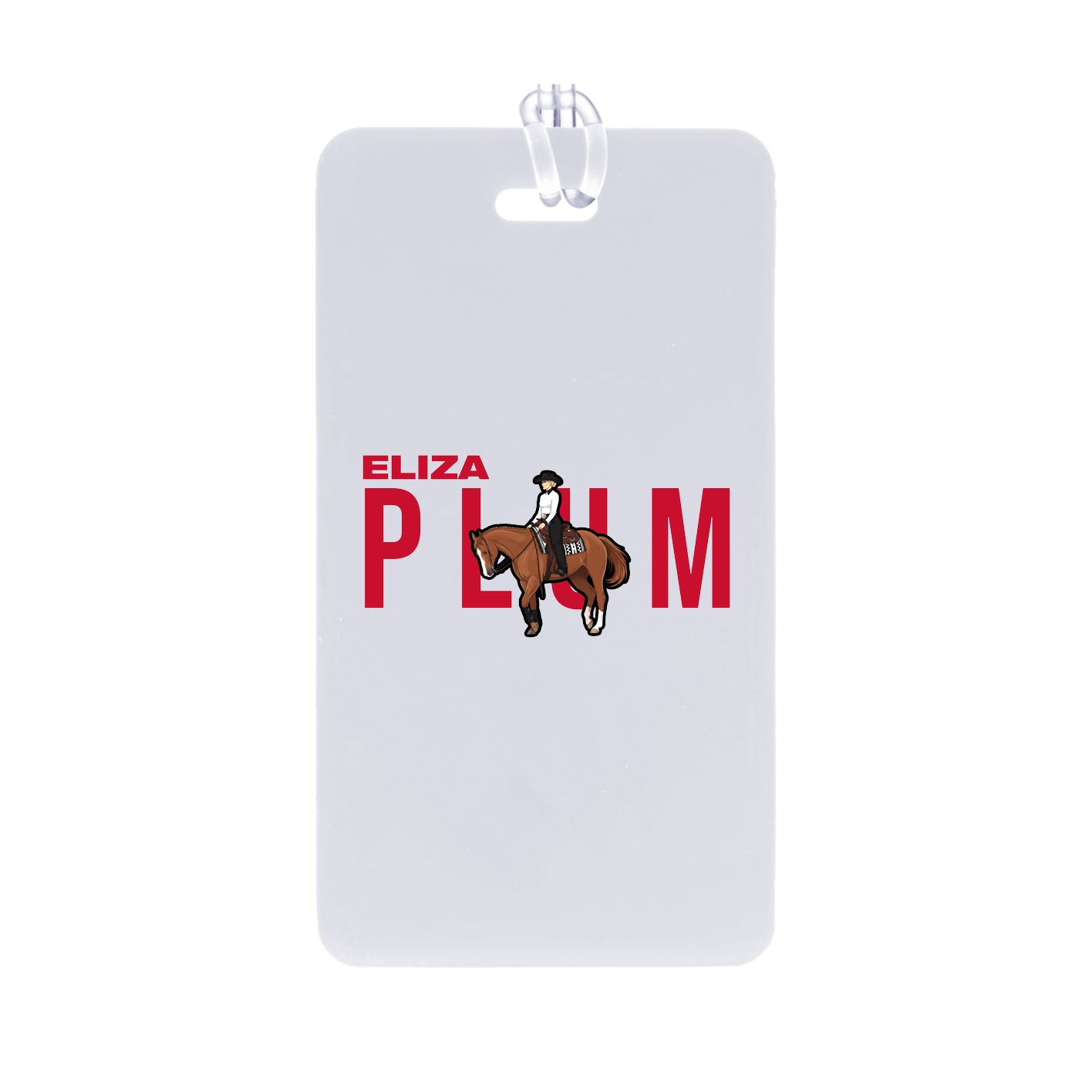 Bag Tag — Player Name in Classic