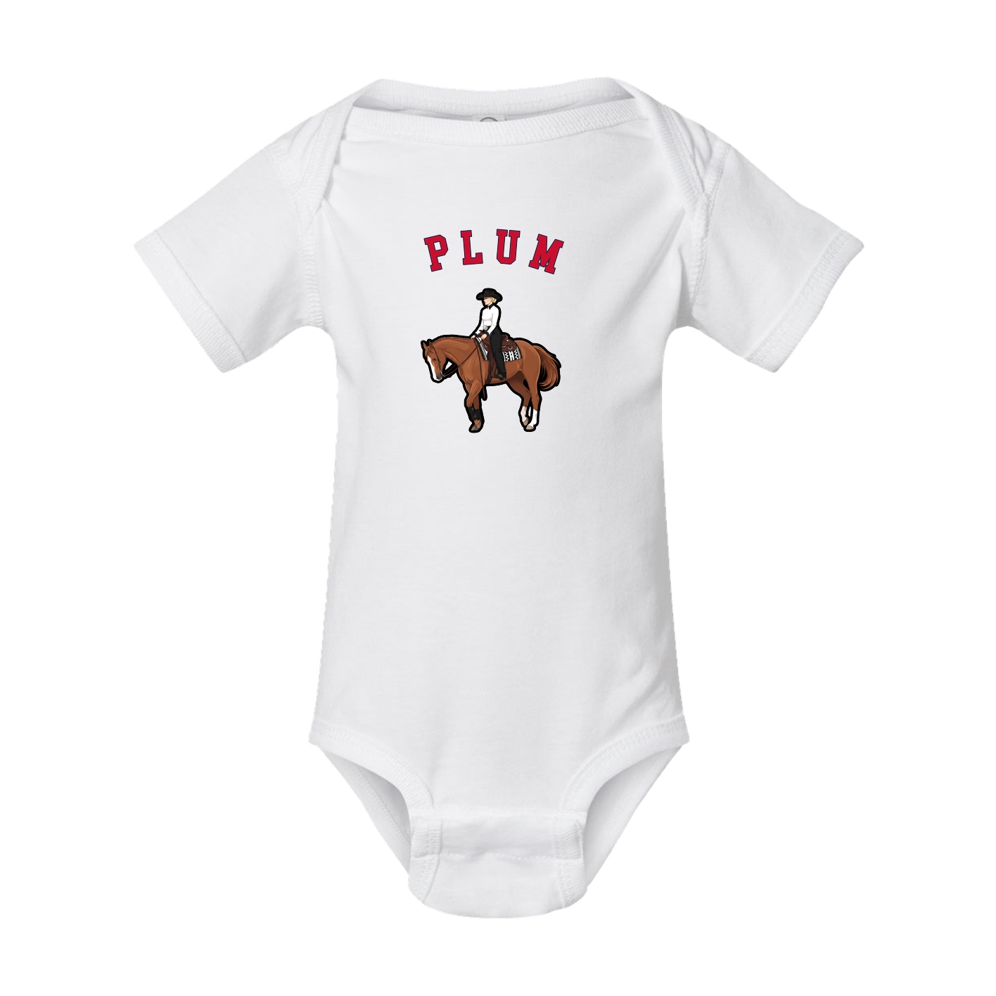 Baby Onesie — Shirsey Arch in White