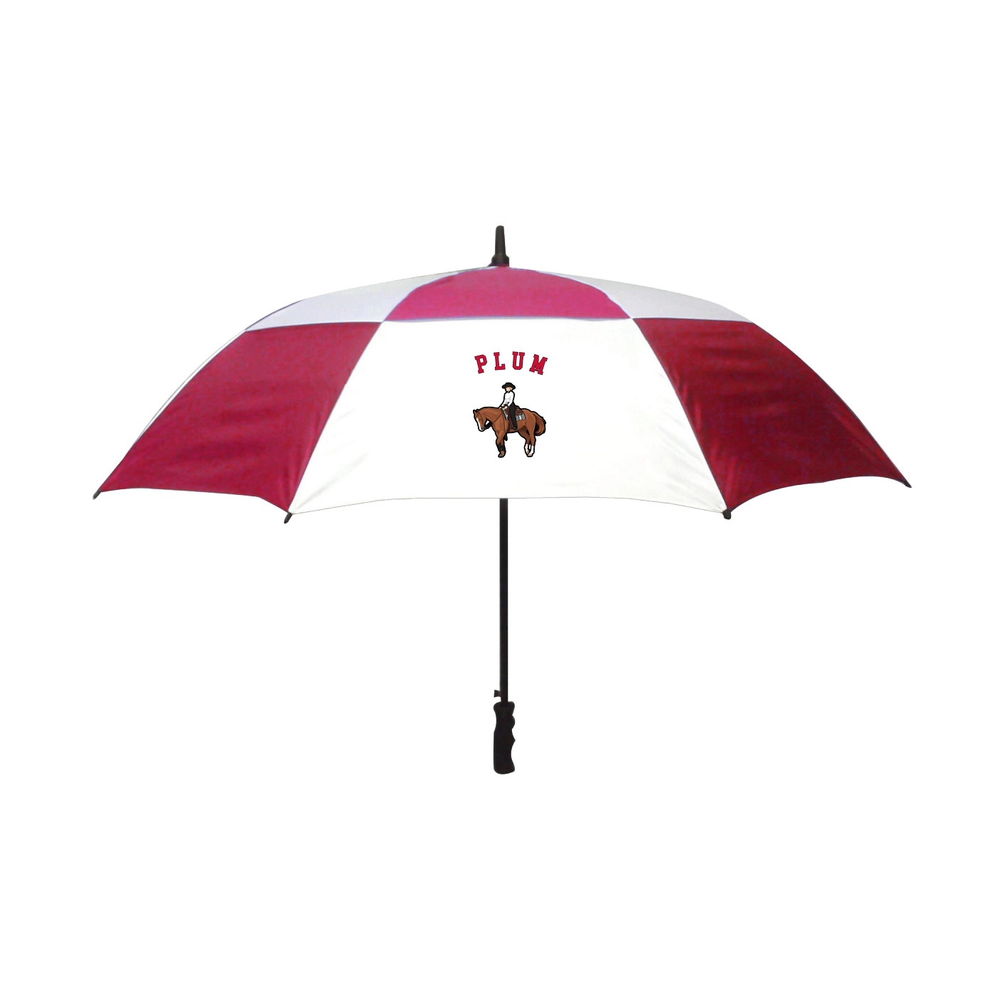 Golf Umbrella — Shirsey Arch in Red