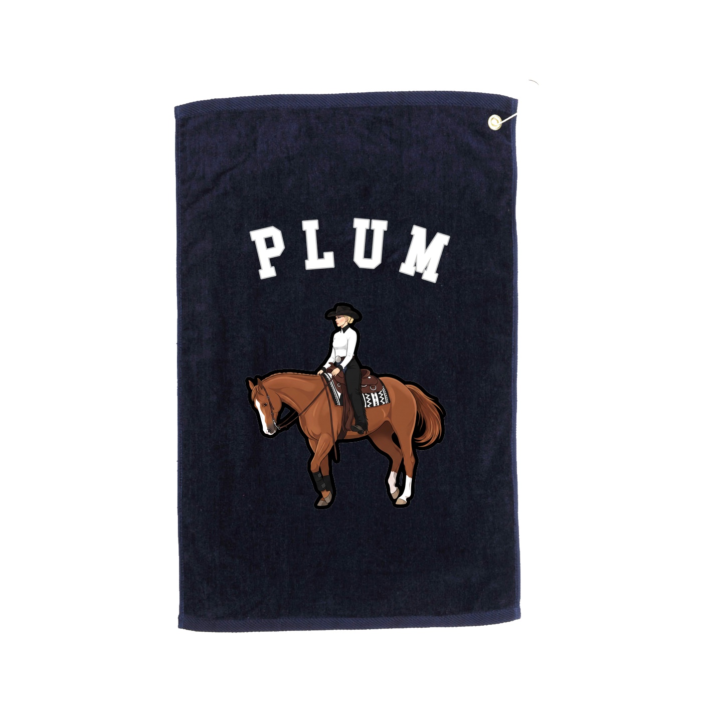 Golf Towel — Shirsey Arch in Navy