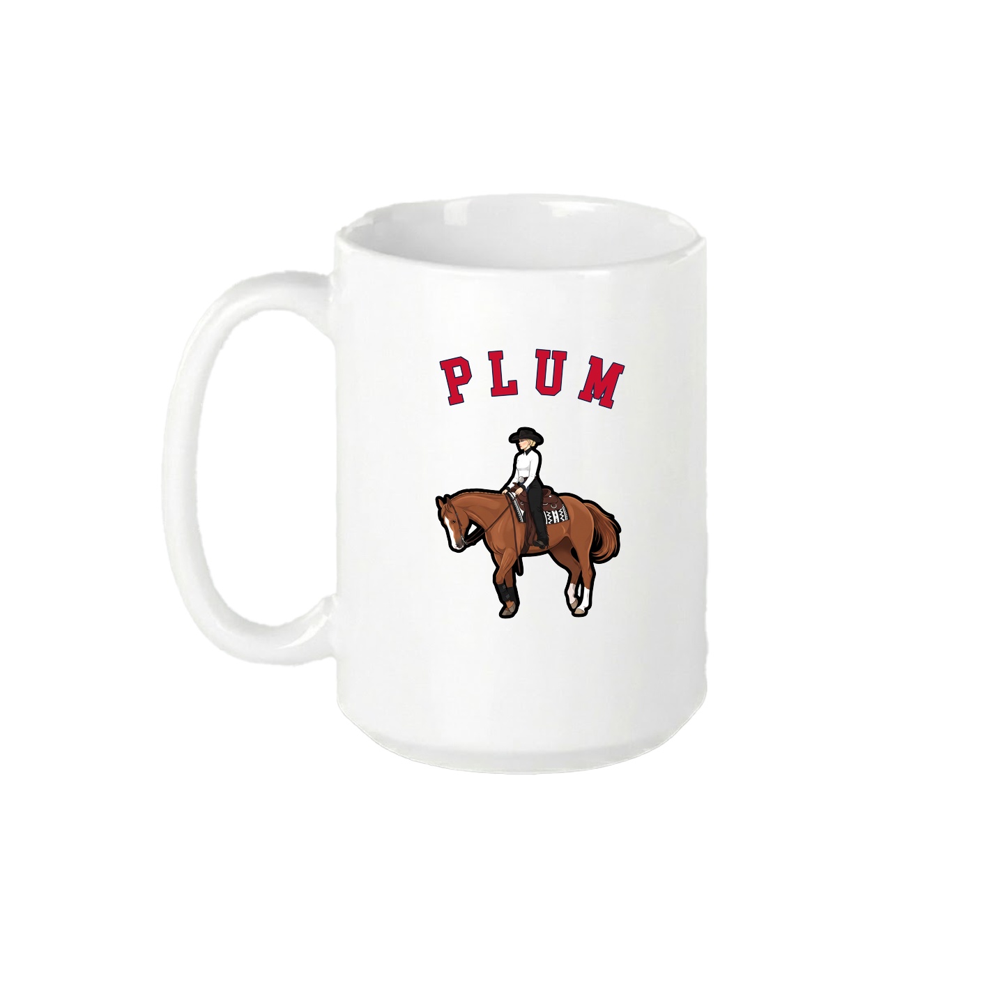 15oz Coffee Mug — Shirsey Arch in White