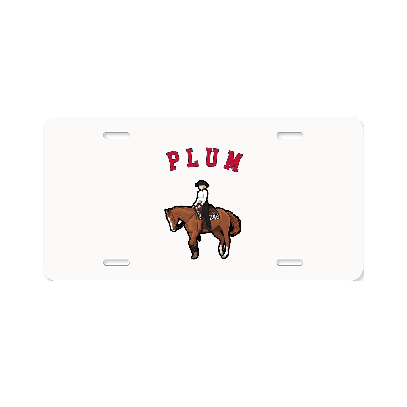 License Plate — Shirsey Arch in Classic