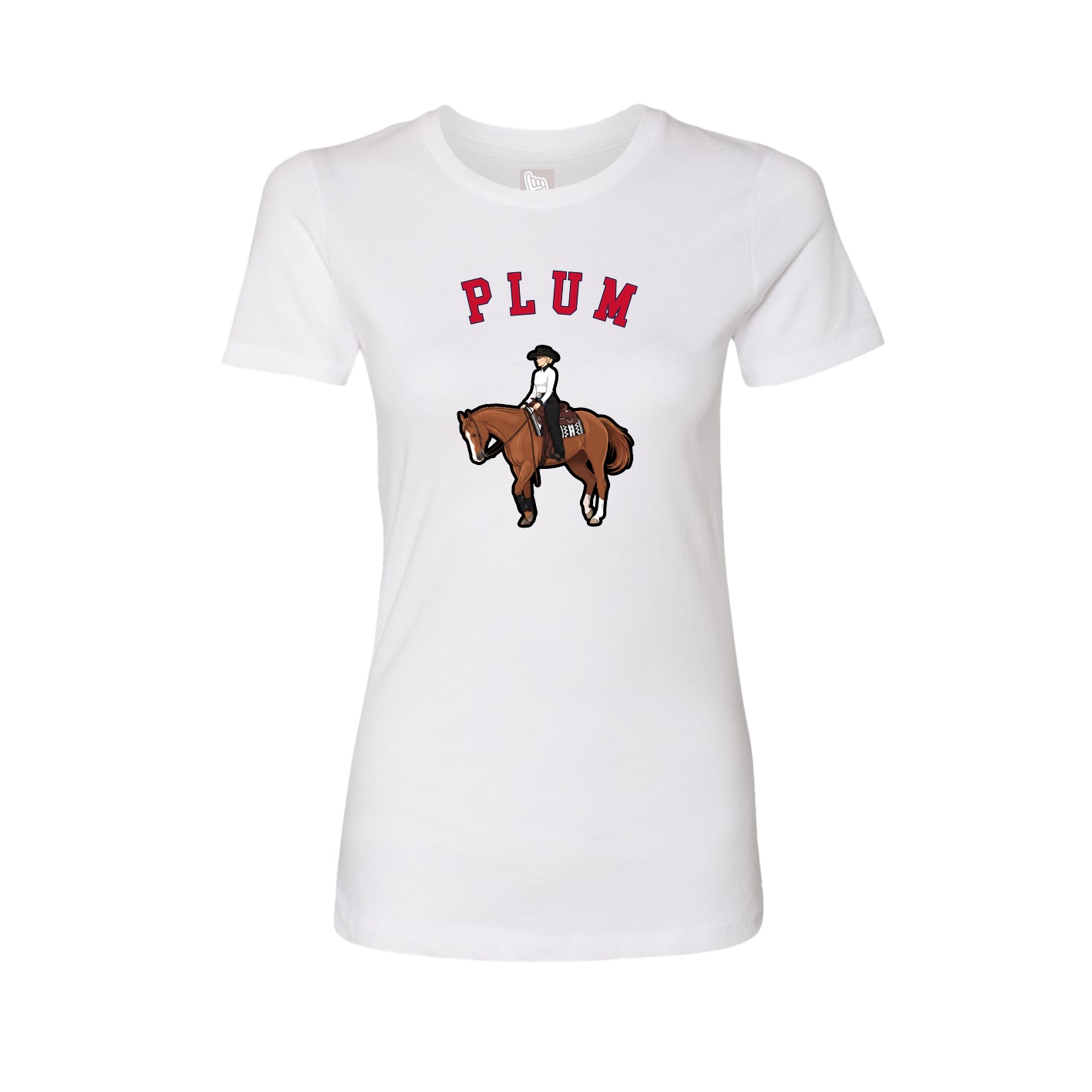 Womens Tee — Shirsey Arch in White