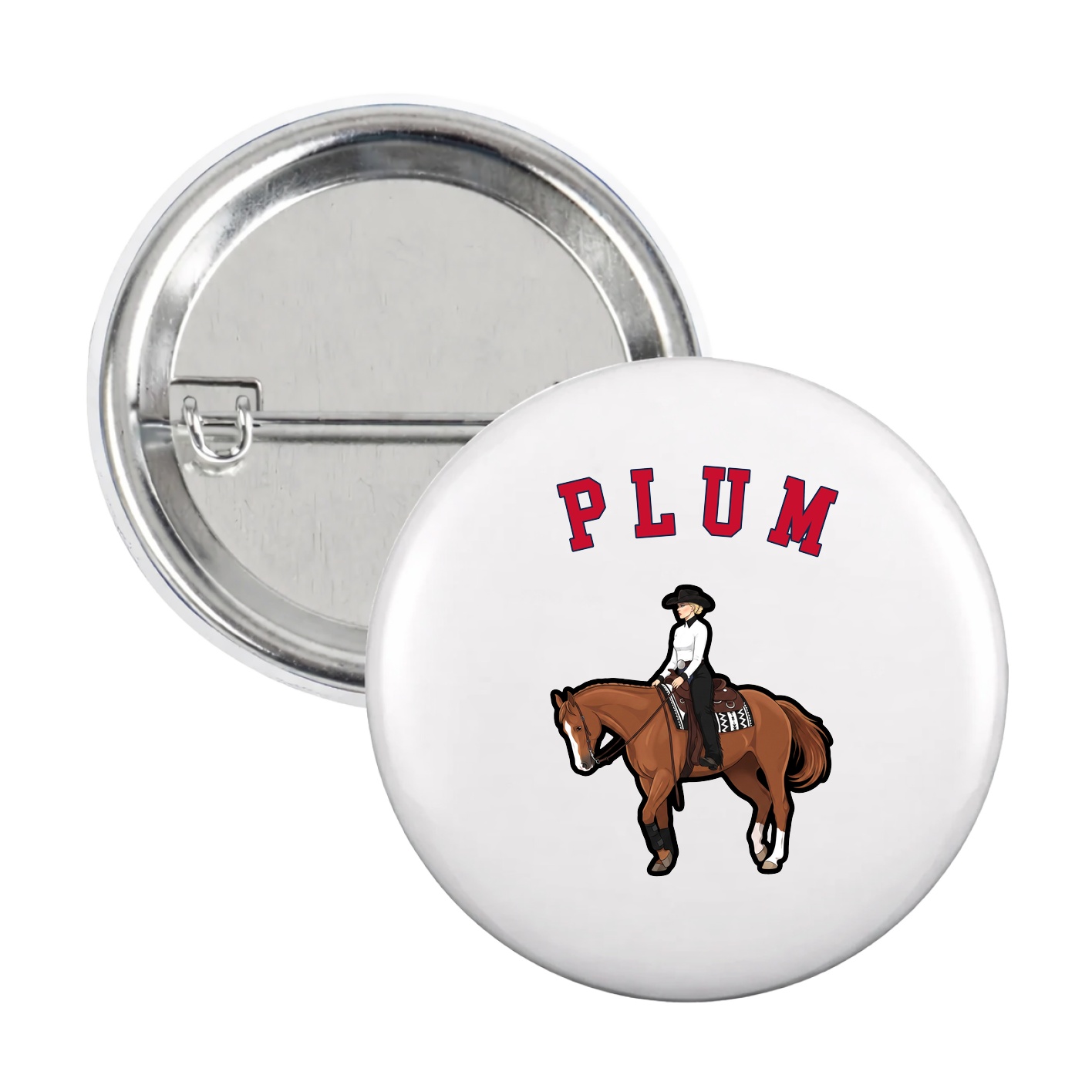 Game Day Button — Shirsey Arch in White