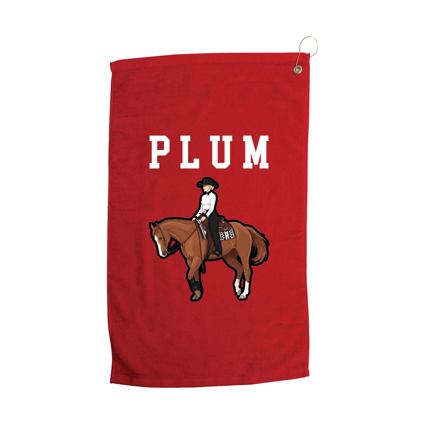 Golf Towel — Shirsey in Red