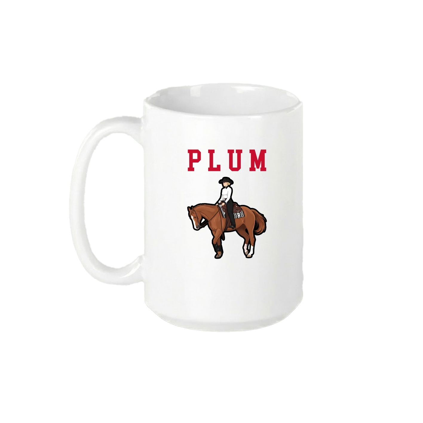 15oz Coffee Mug — Shirsey in White