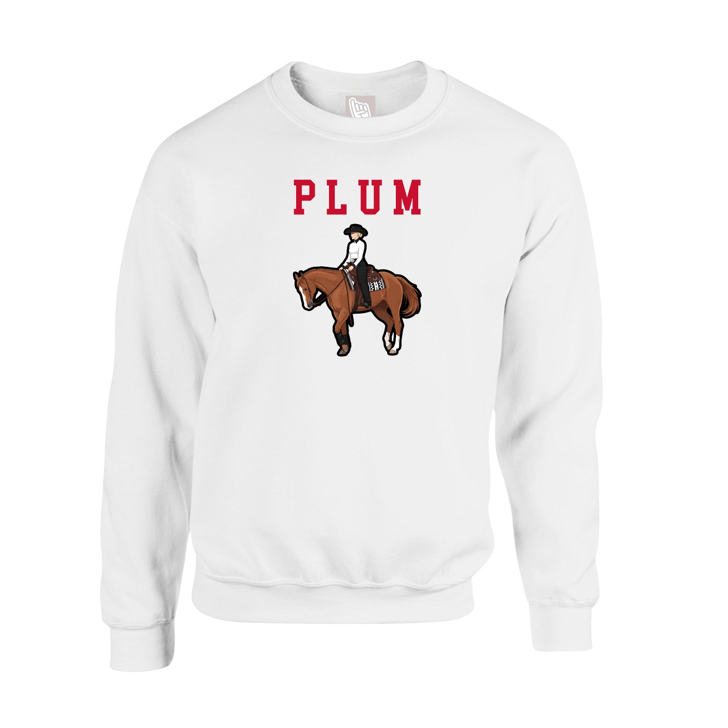 Fleece Crew — Shirsey in White