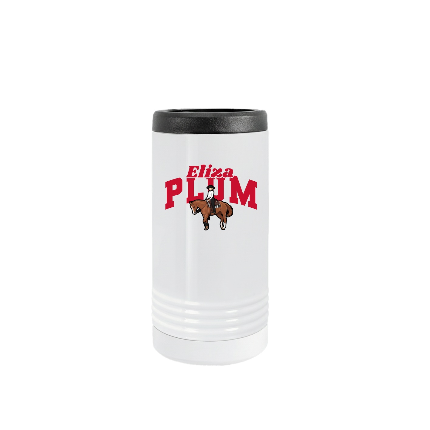 Slim Beverage Holder — Signature Arch in White