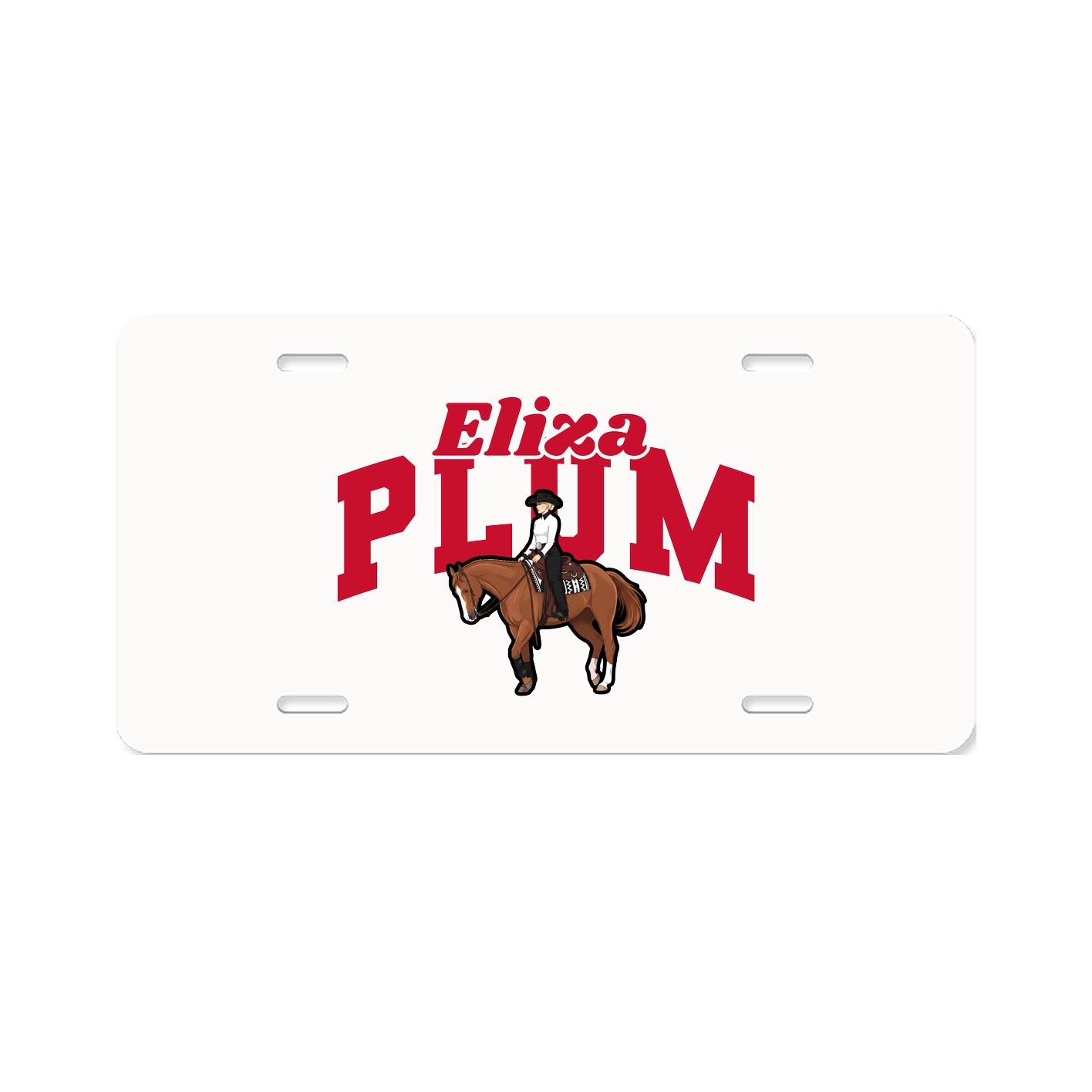 License Plate — Signature Arch in Classic