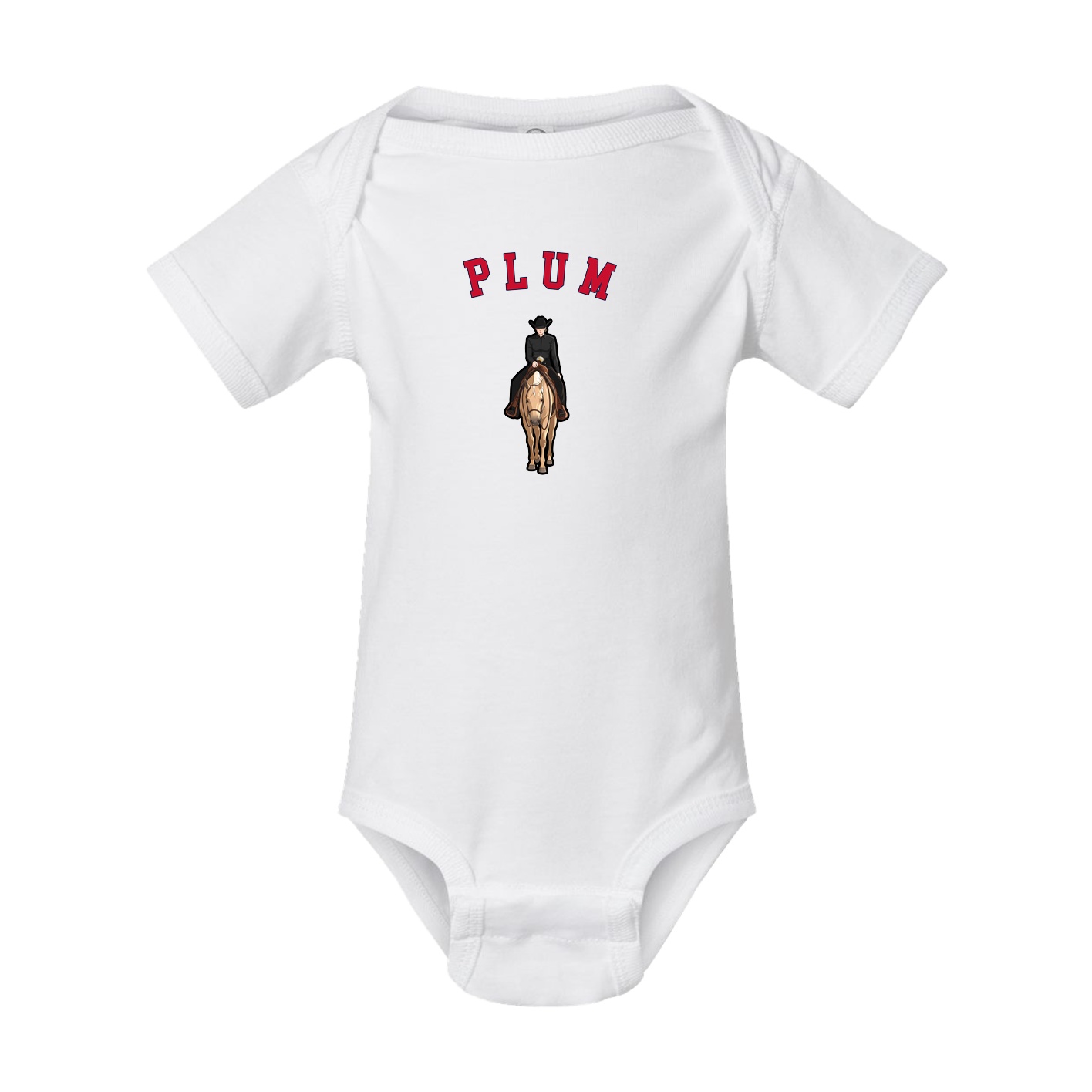 Baby Onesie — Shirsey Arch in White
