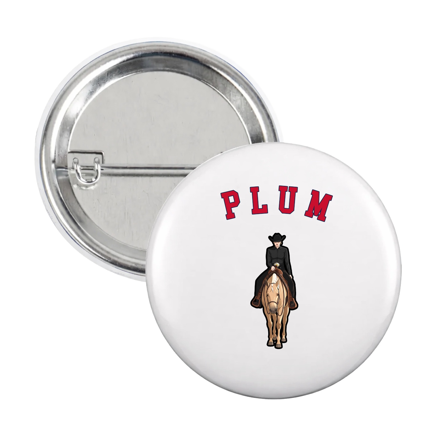 Game Day Button — Shirsey Arch in White