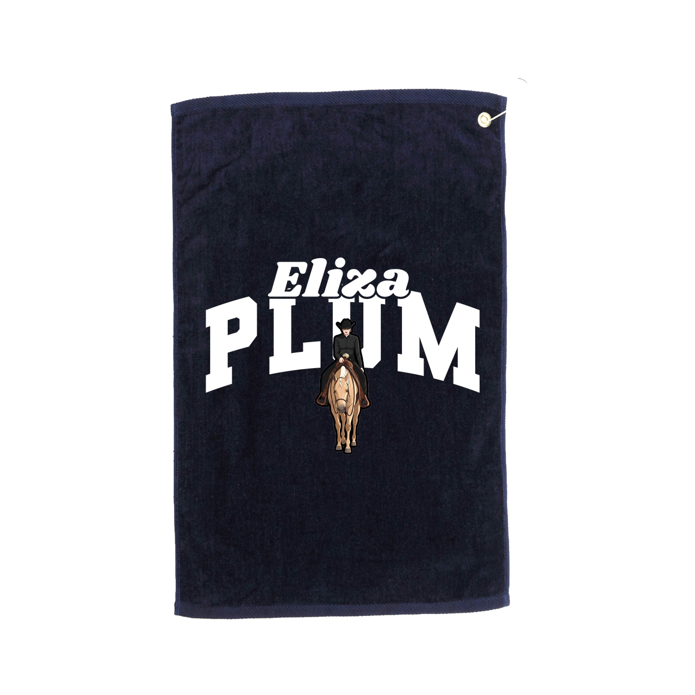 Golf Towel — Signature Arch in Navy