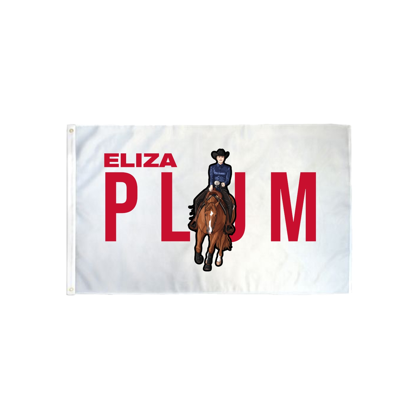 3x5 Flag — Player Name in Classic