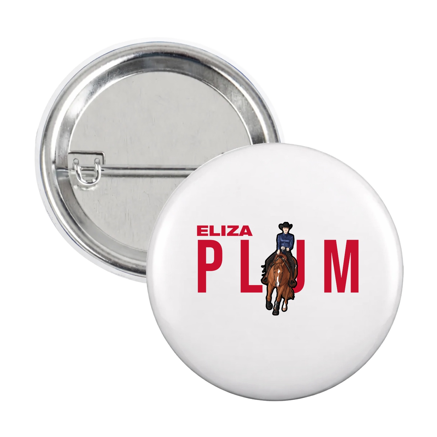 Game Day Button — Player Name in White