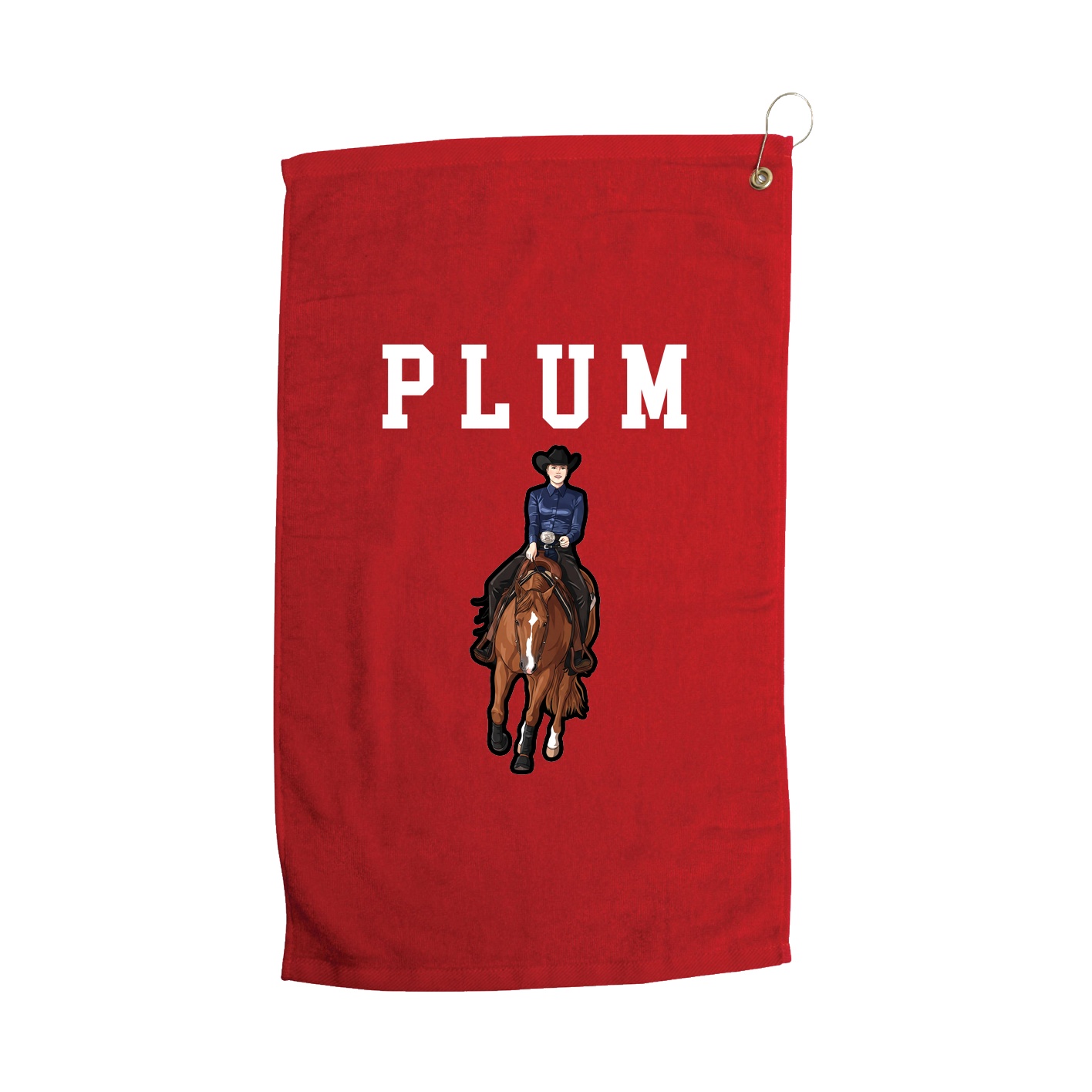 Golf Towel — Shirsey in Red