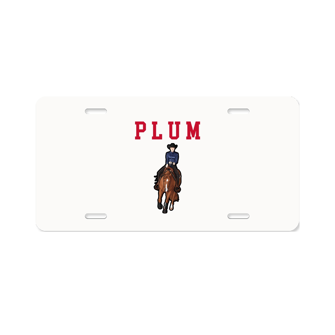 License Plate — Shirsey in Classic