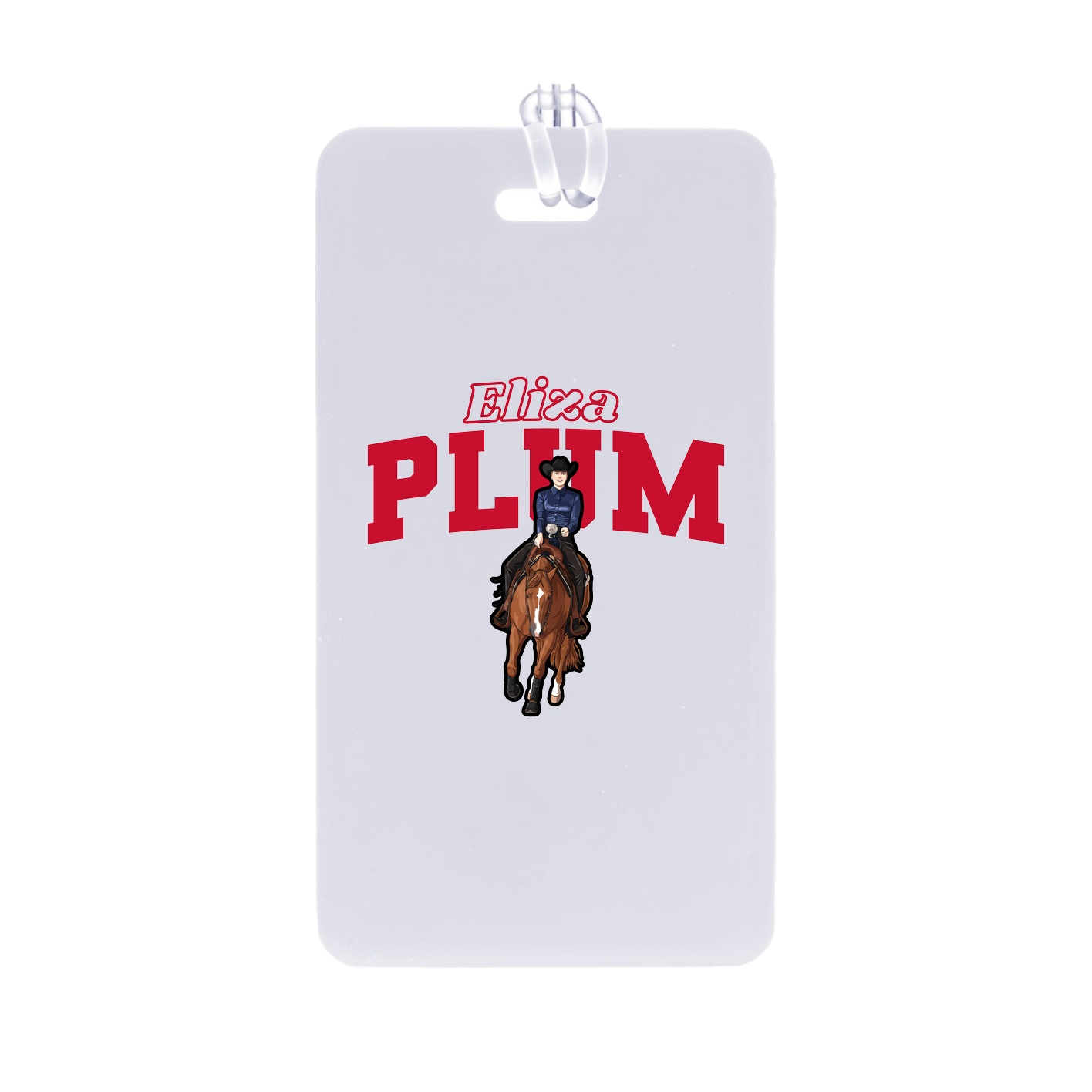 Bag Tag — Name Arch in Classic