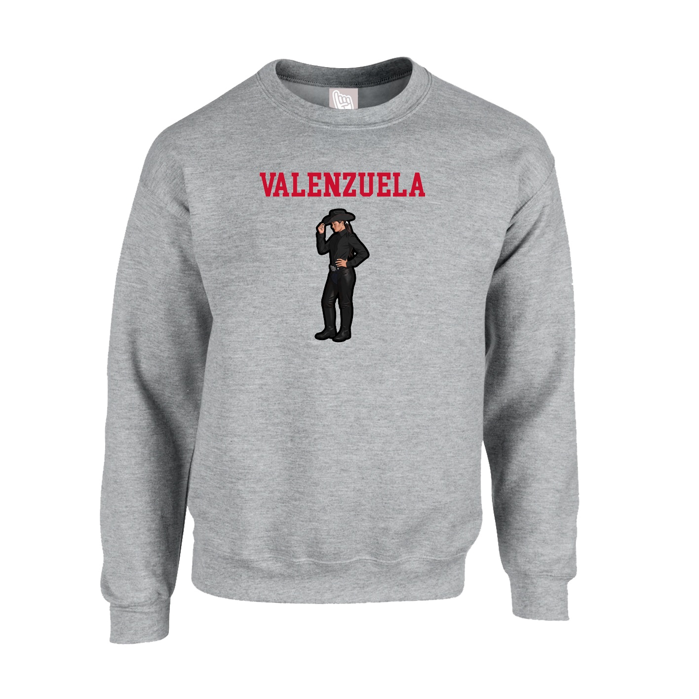 Fleece Crew — Shirsey in Grey