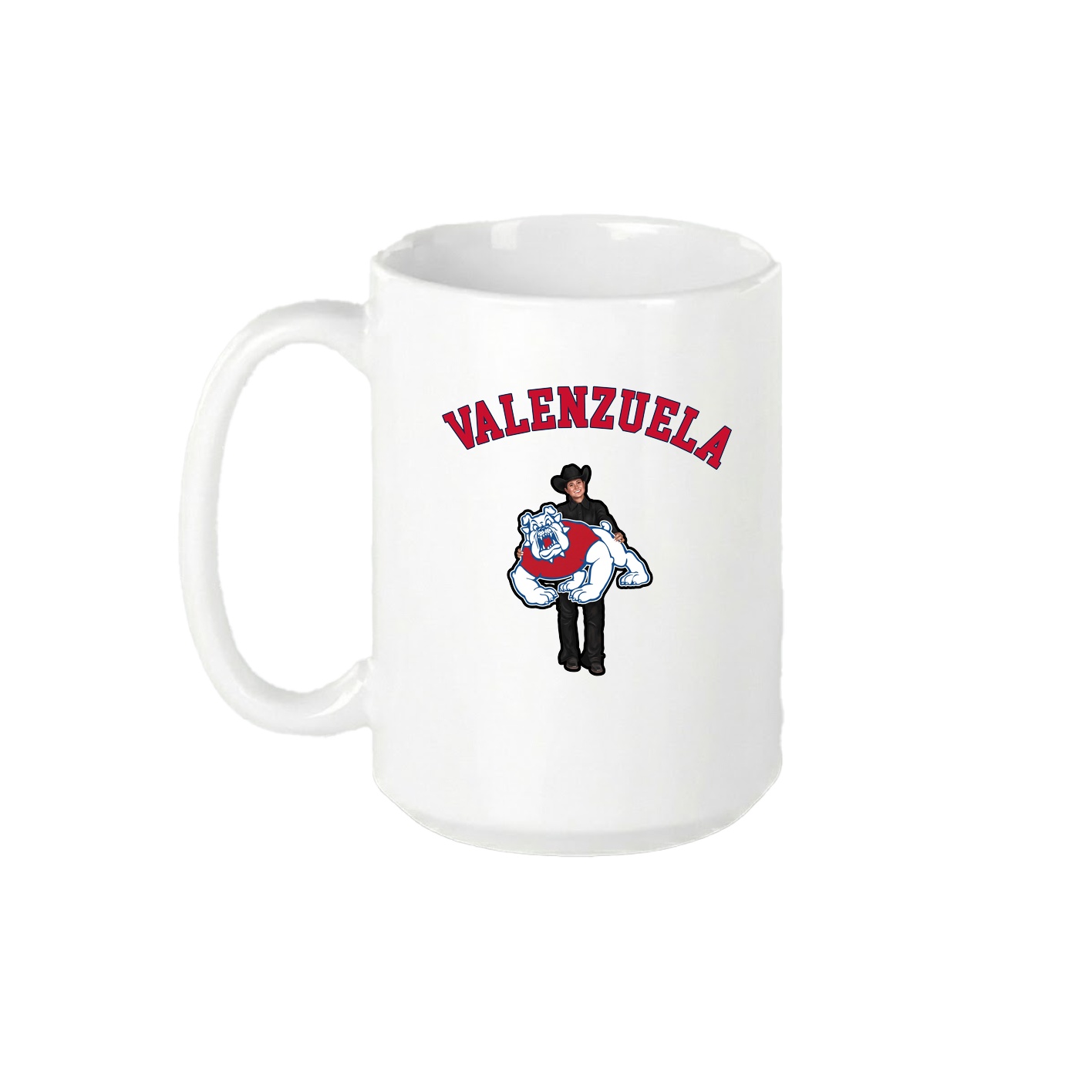 15oz Coffee Mug — Shirsey Arch in White