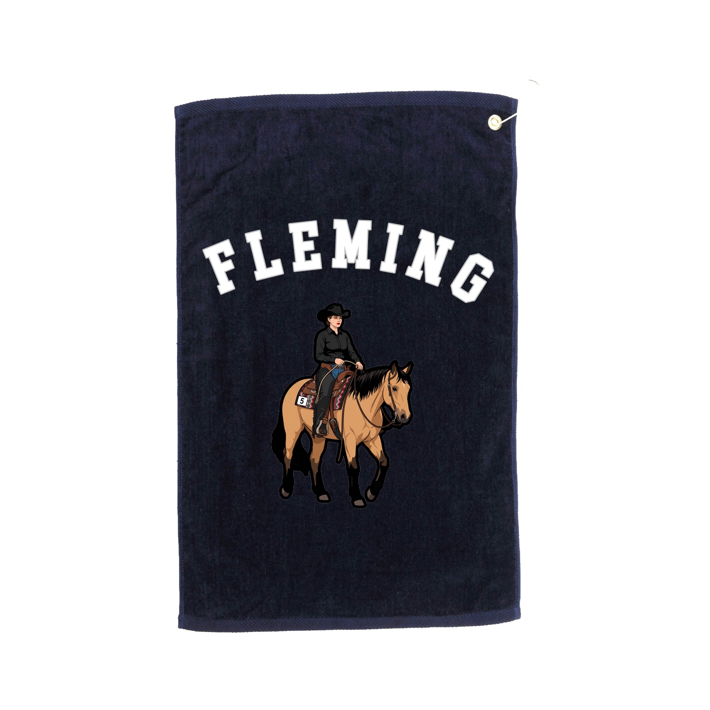 Golf Towel — Shirsey Arch in Navy