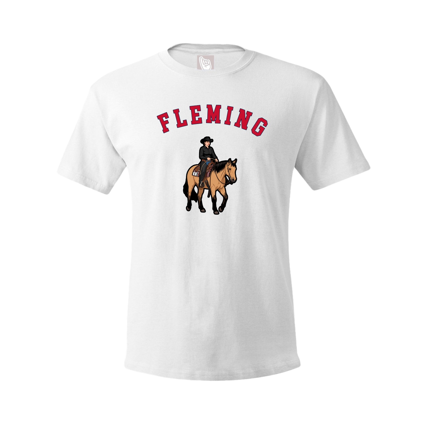 Youth Tee — Shirsey Arch in White