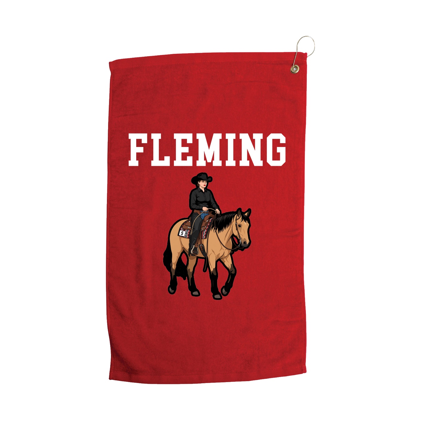 Golf Towel — Shirsey in Red