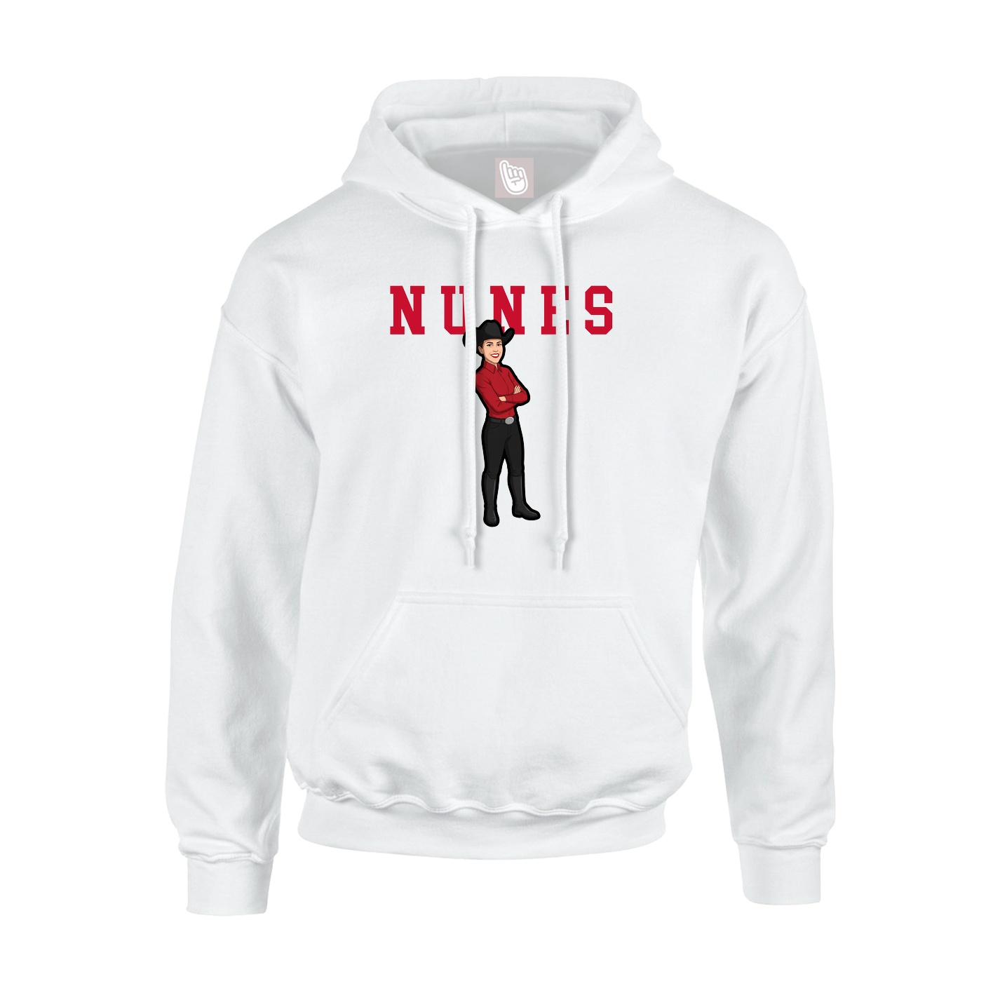 Youth Hoodie — Shirsey in White