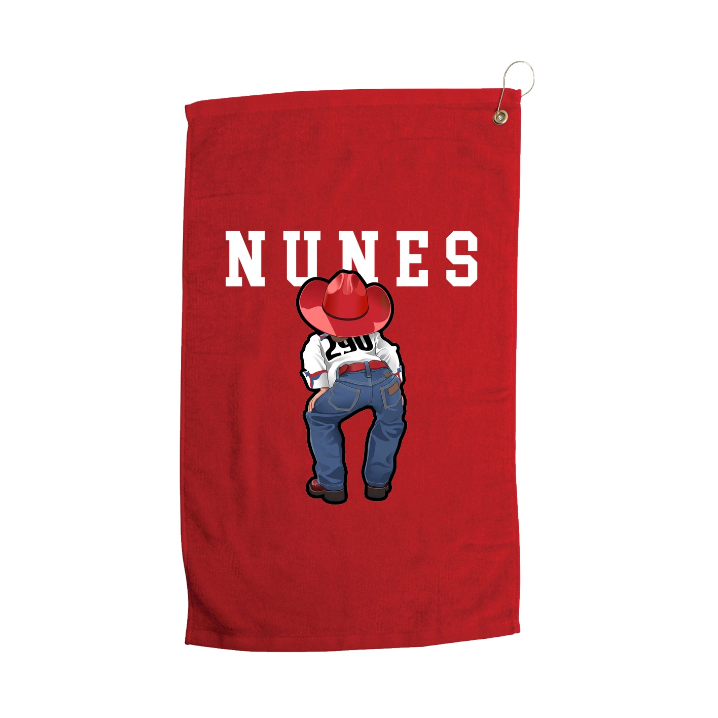Golf Towel — Shirsey in Red