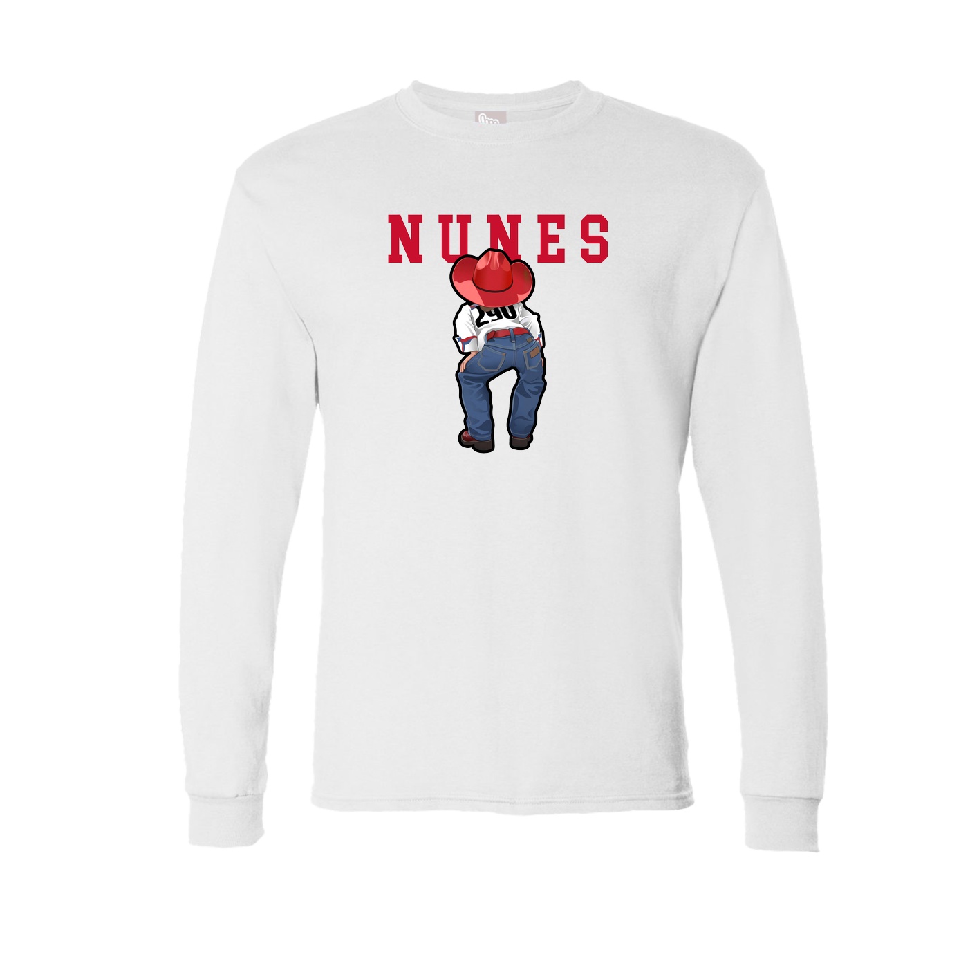 Long Sleeve Tee — Shirsey in White