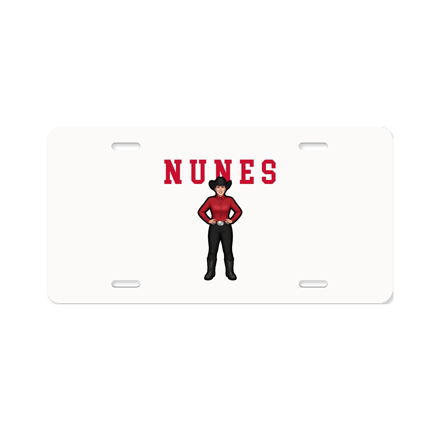 License Plate — Shirsey in Classic