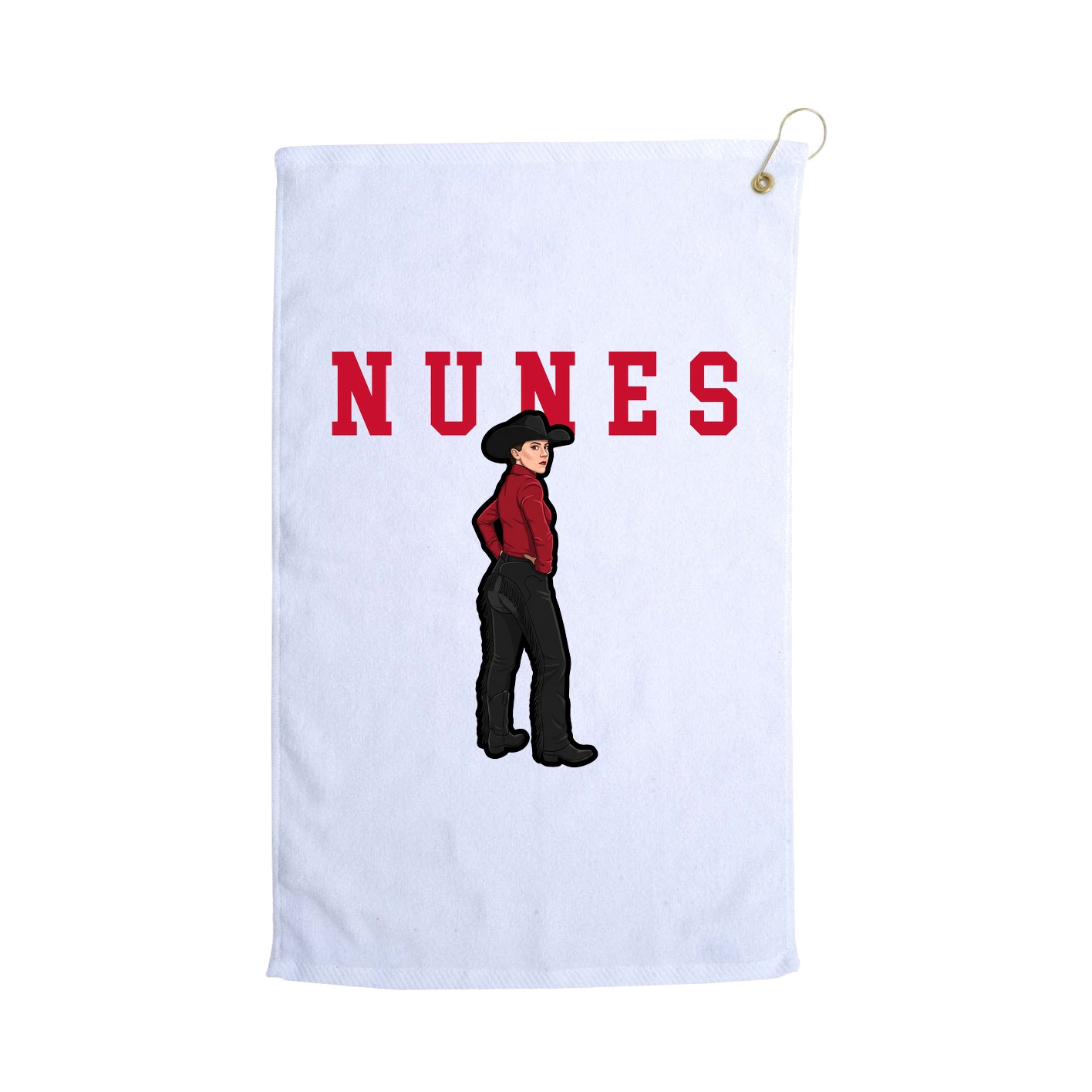 Golf Towel — Shirsey in White