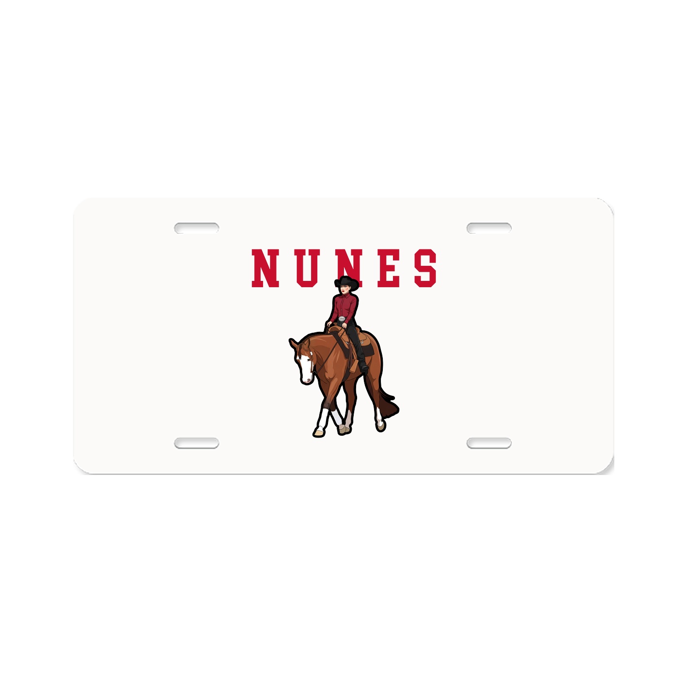 License Plate — Shirsey in Classic