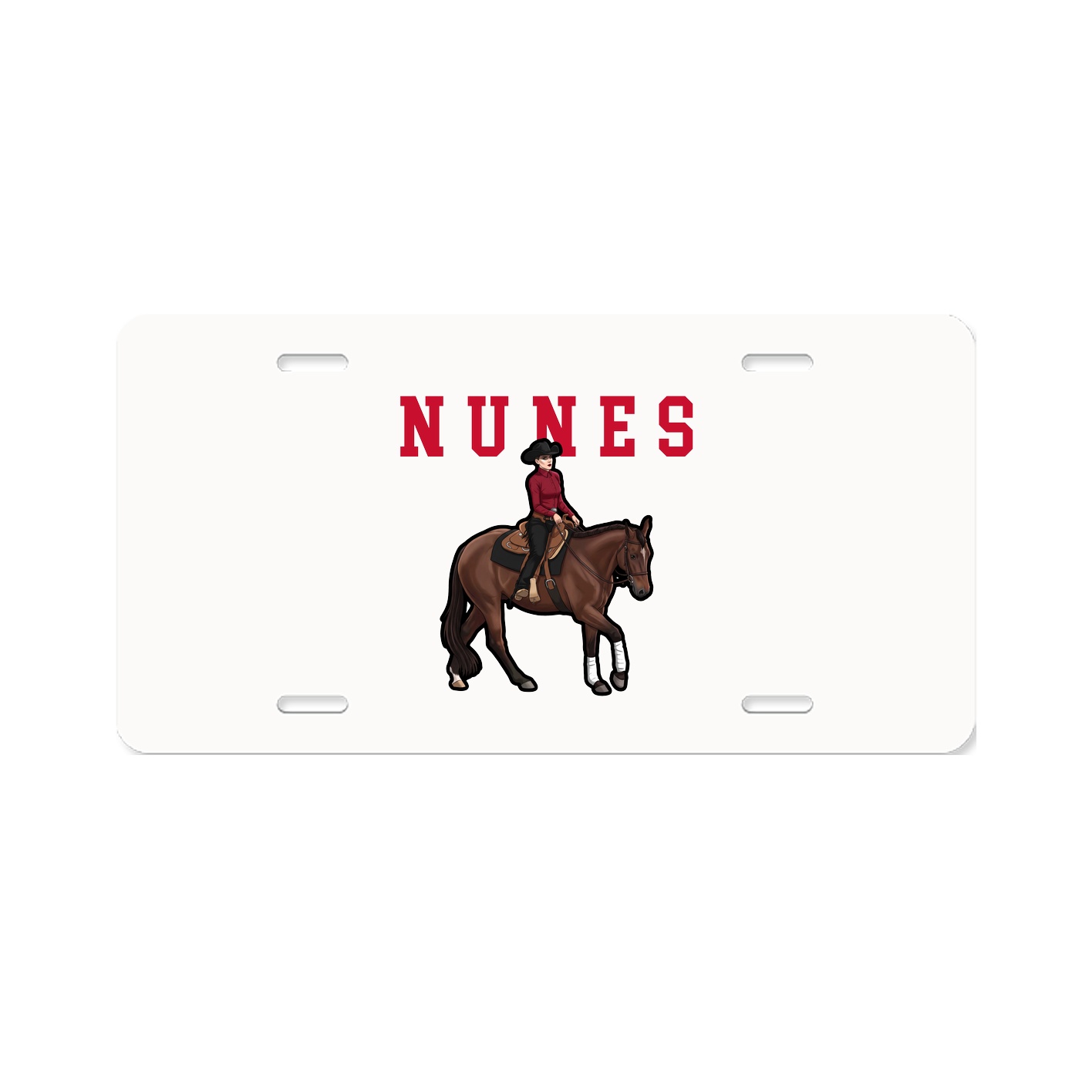 License Plate — Shirsey in Classic