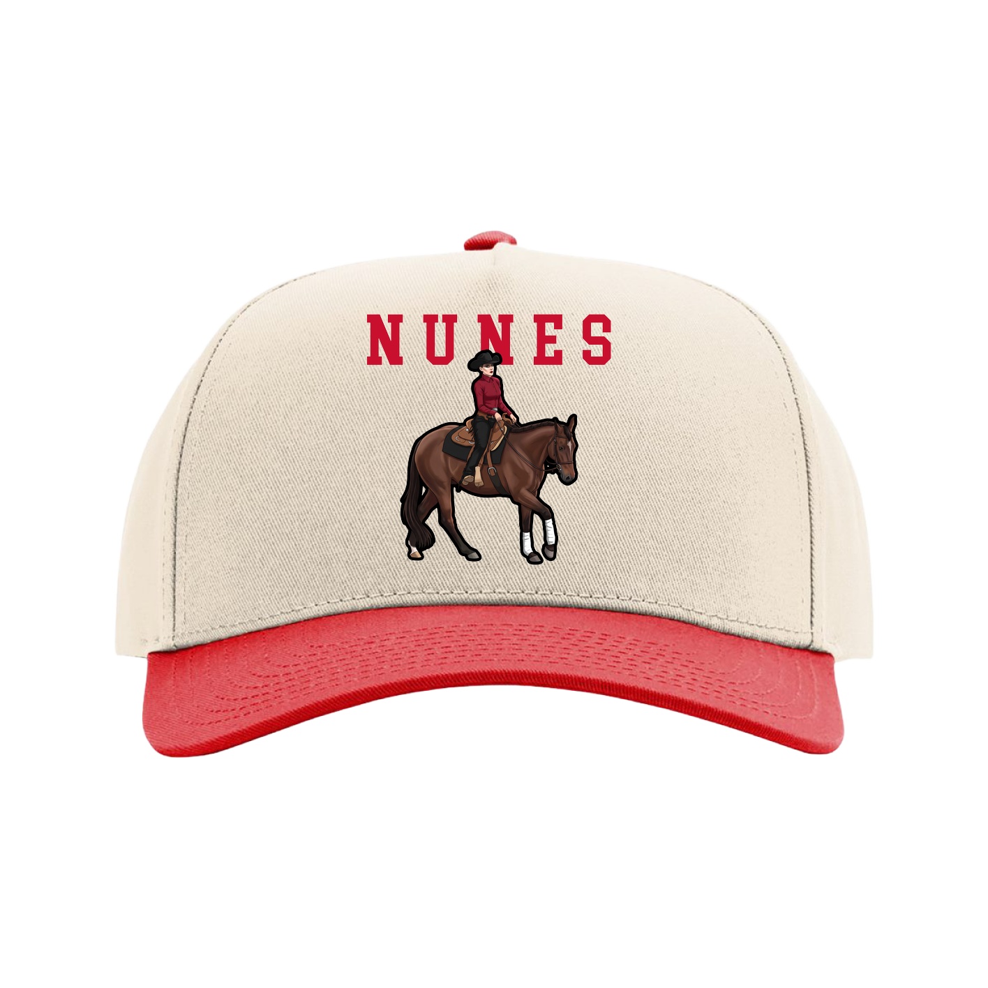 Full Fabric Five-Panel Champ Cap