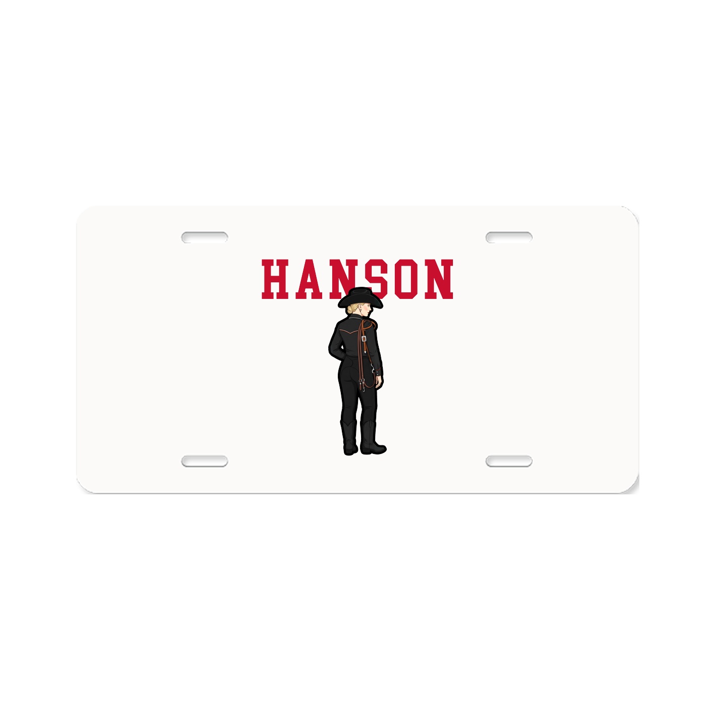 License Plate — Shirsey in Classic