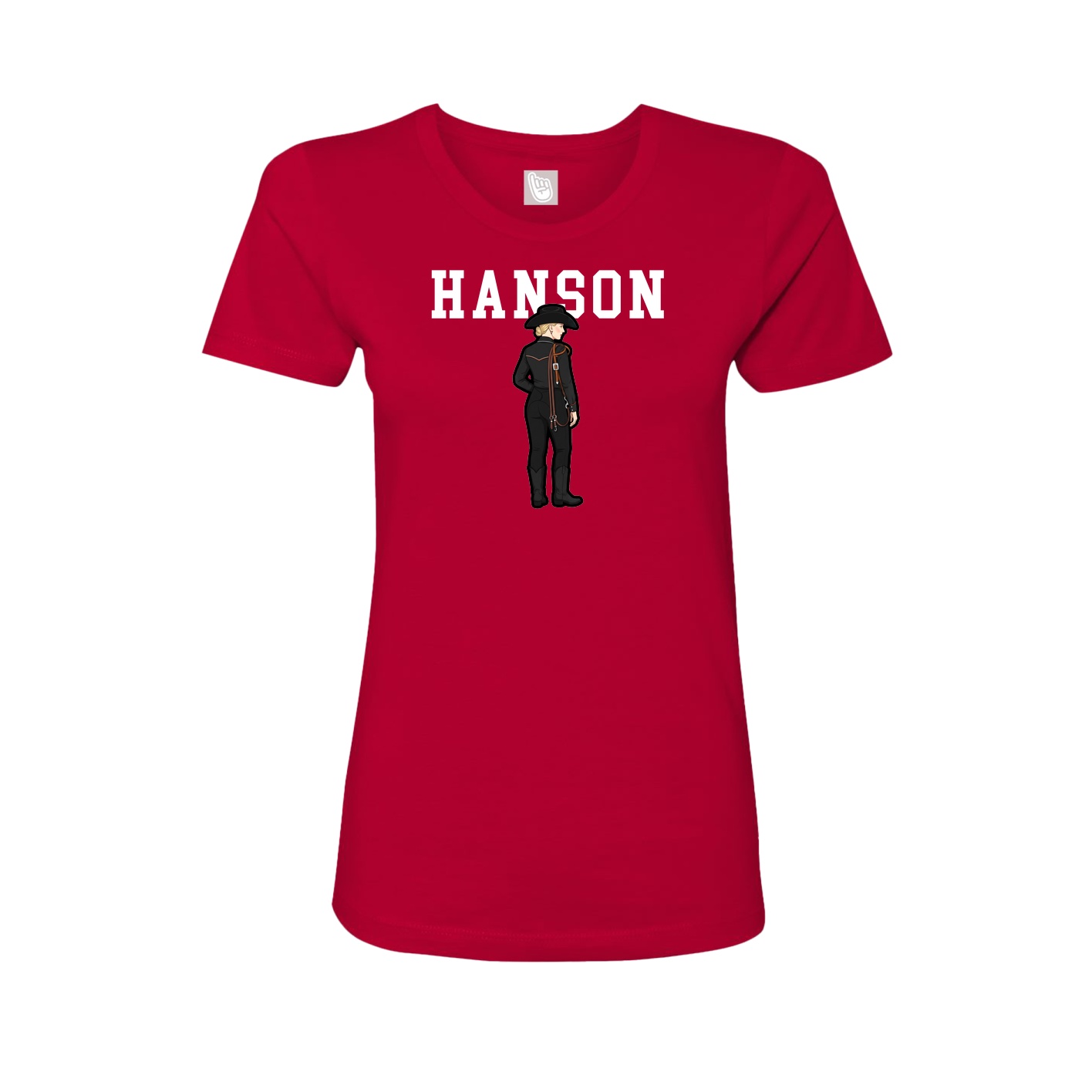 Fitted Women's Tee — Shirsey in Red