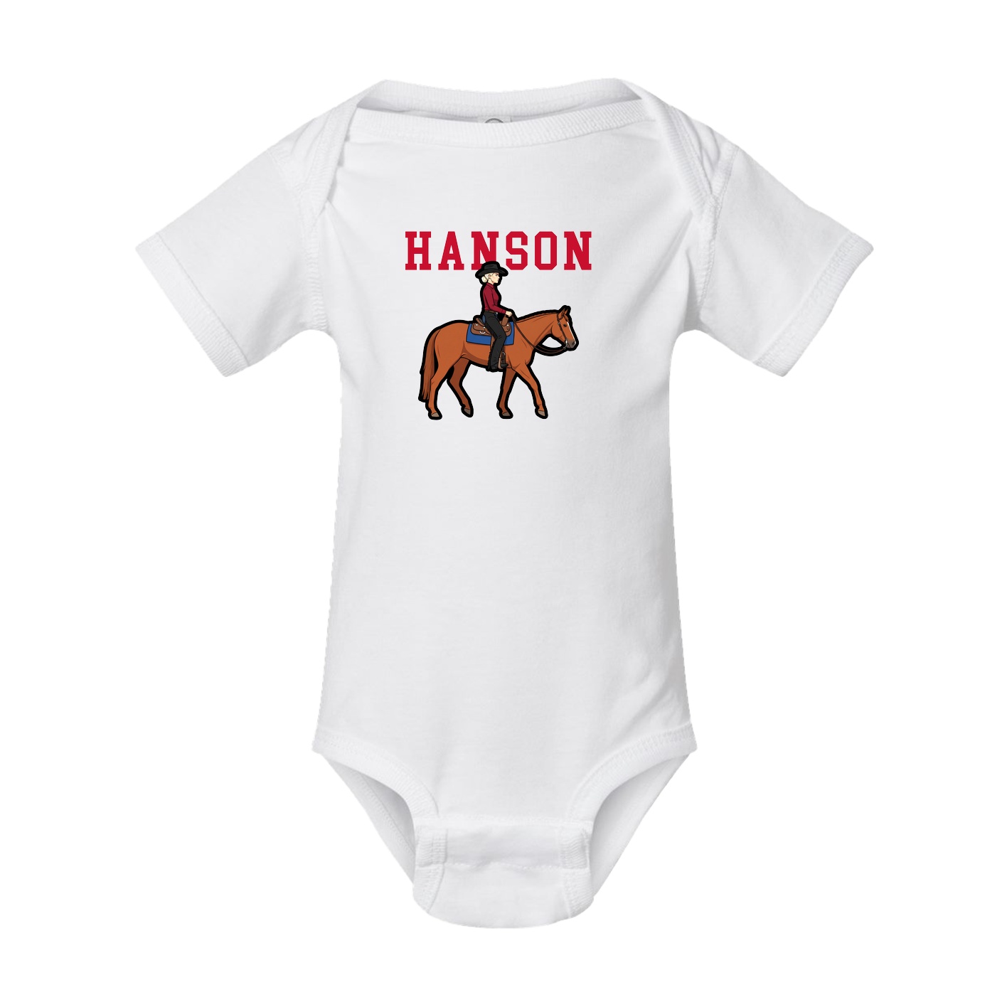 Baby Onesie — Shirsey in White