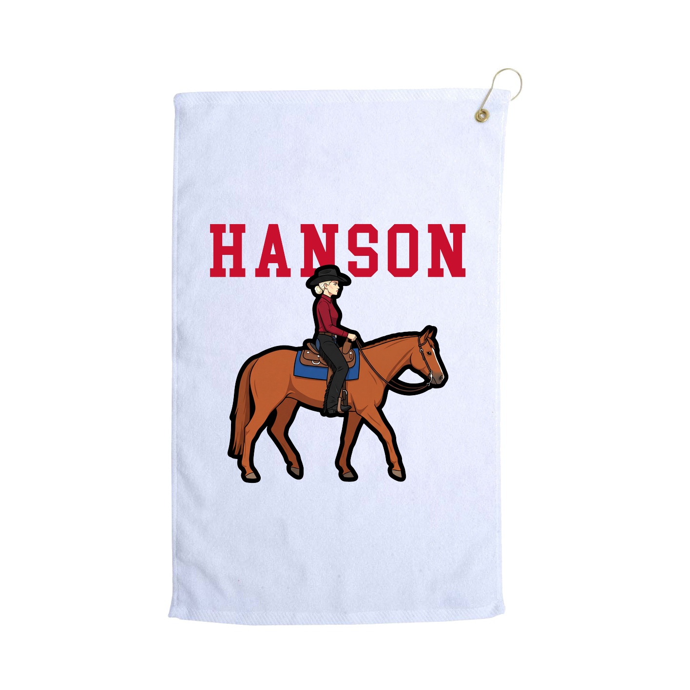 Golf Towel — Shirsey in White