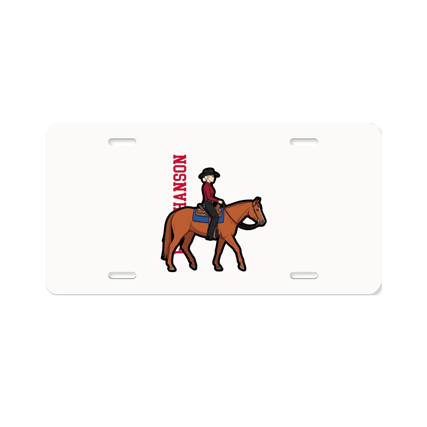 Aluminum License Plate