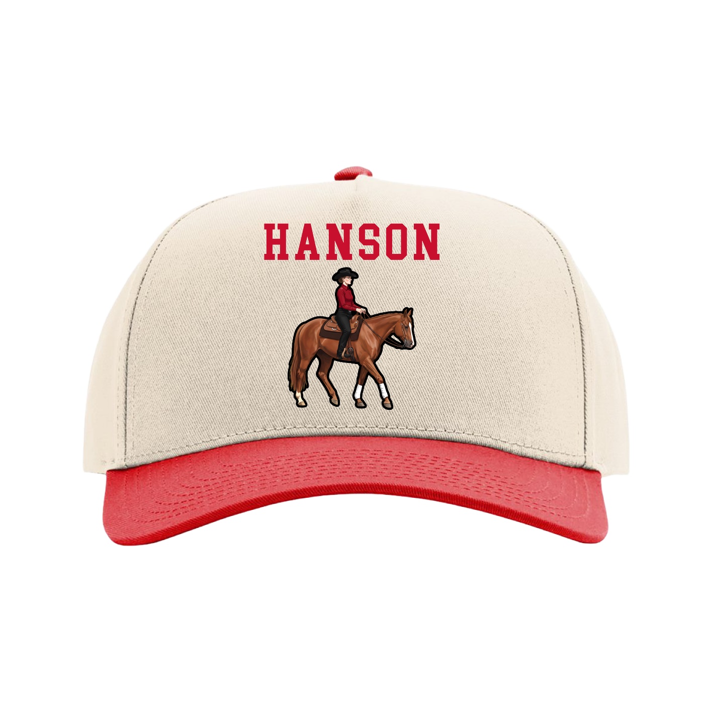 Full Fabric Five-Panel Champ Cap
