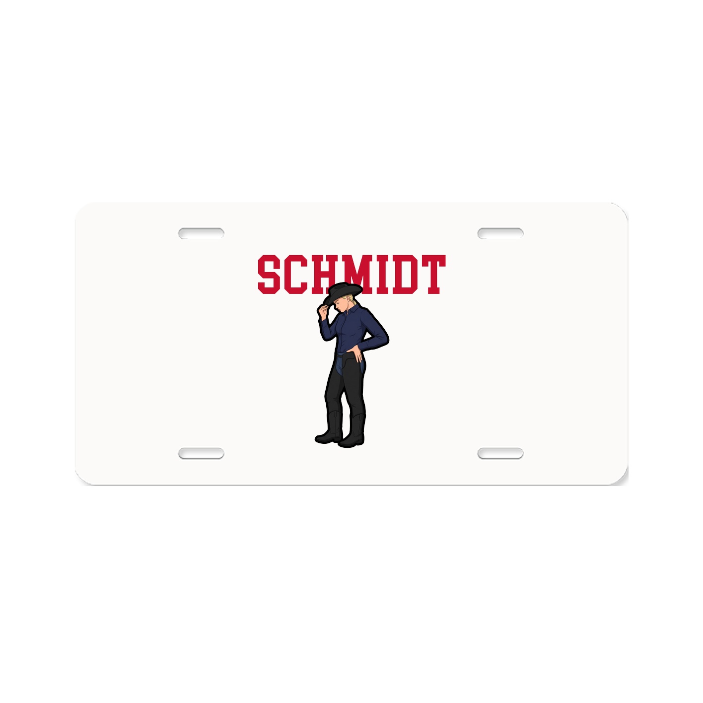 License Plate — Shirsey in Classic