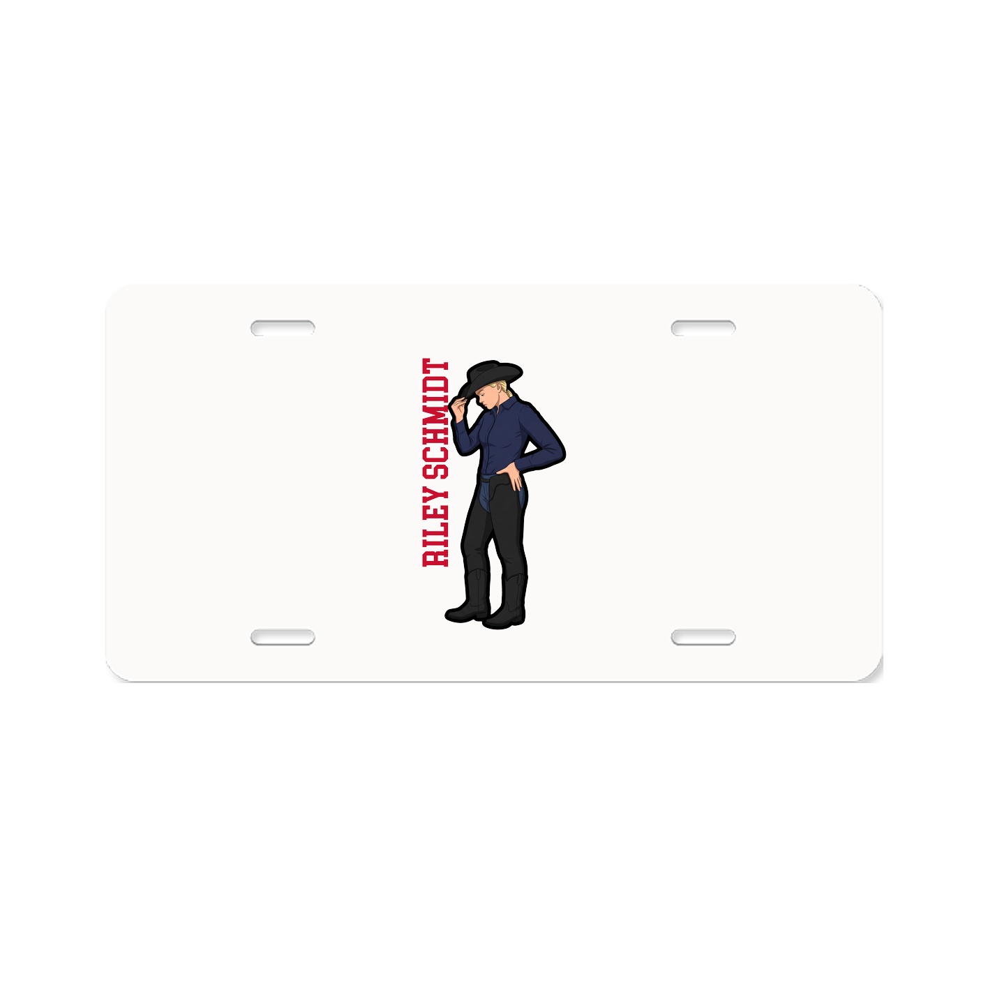 Aluminum License Plate