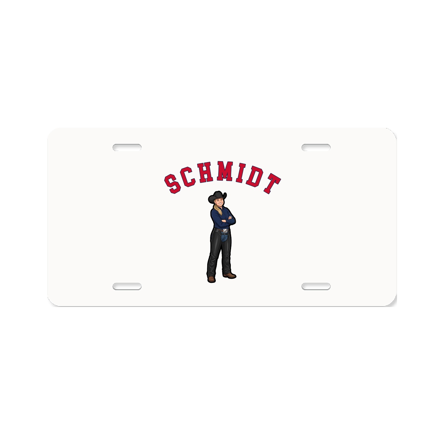 License Plate — Shirsey Arch in Classic