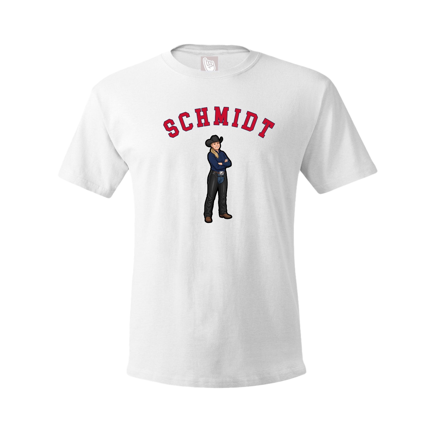 Tee — Shirsey Arch in White