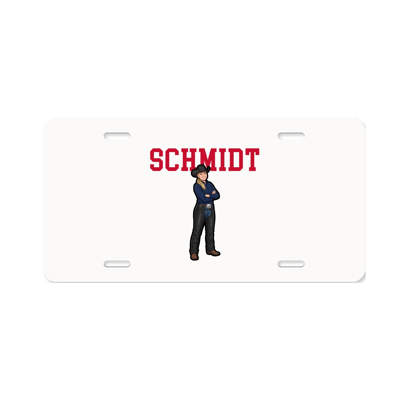 License Plate — Shirsey in Classic