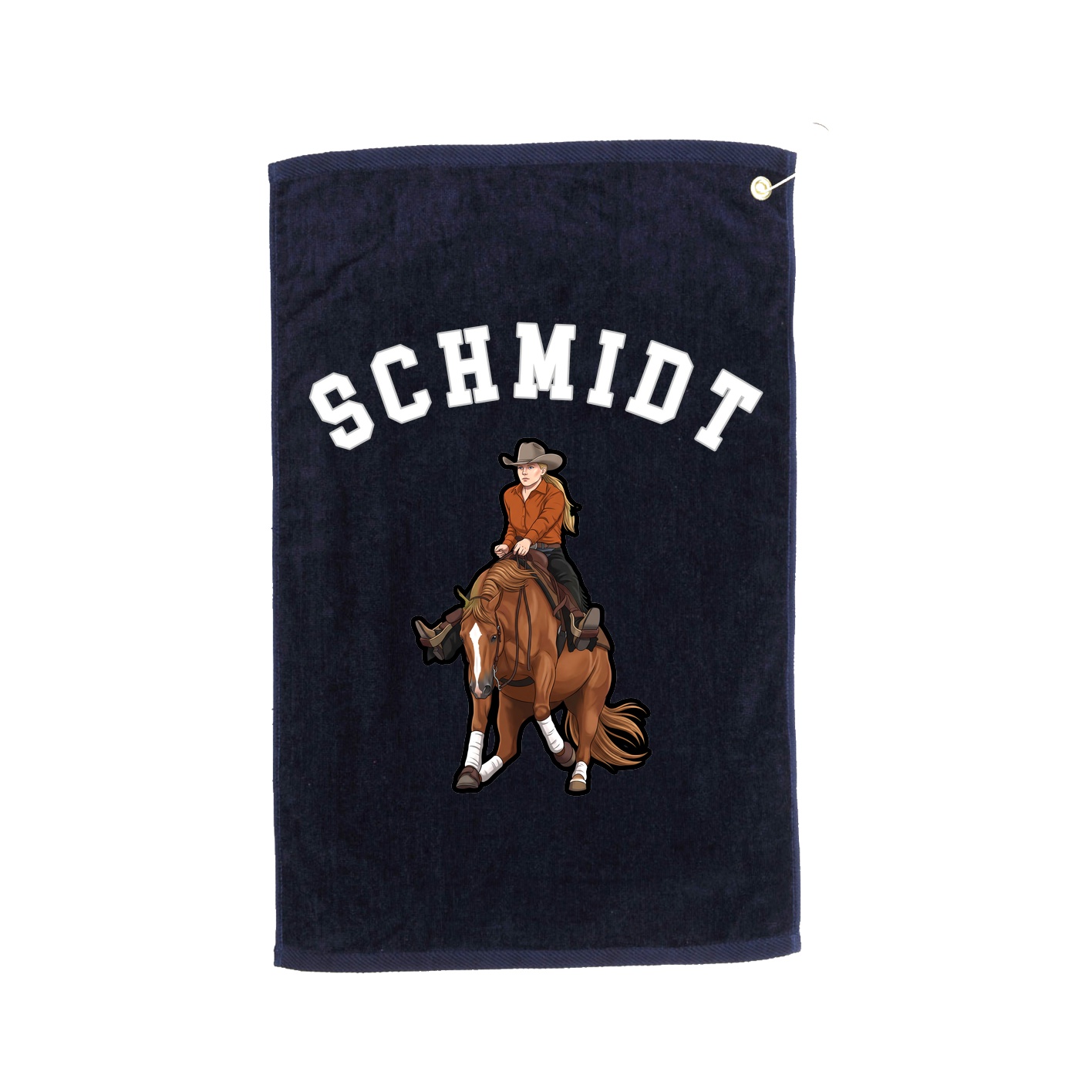 Golf Towel — Shirsey Arch in Navy