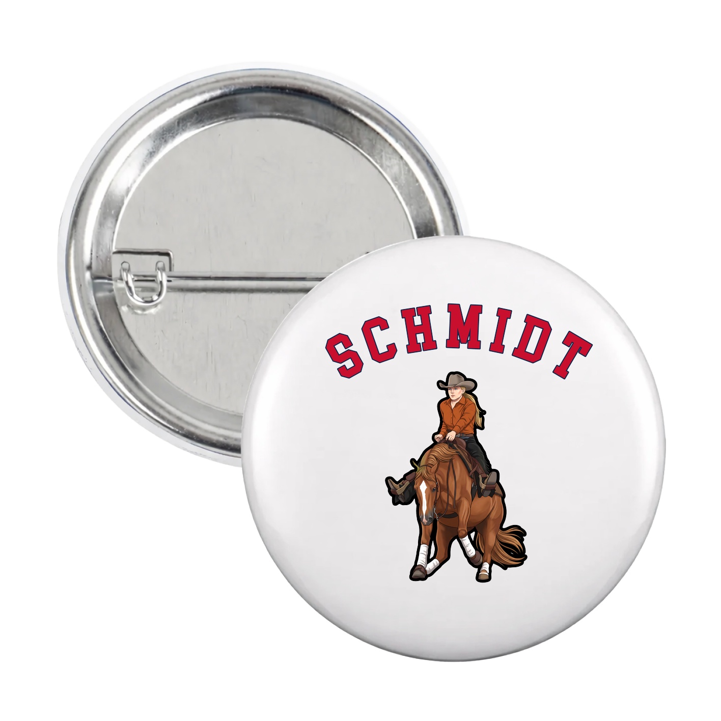 Game Day Button — Shirsey Arch in White