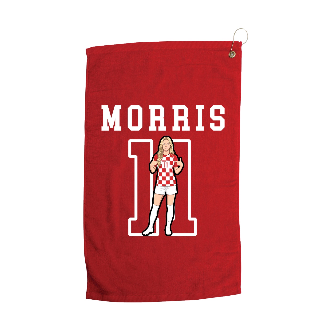 Golf Towel — Shirsey in Red